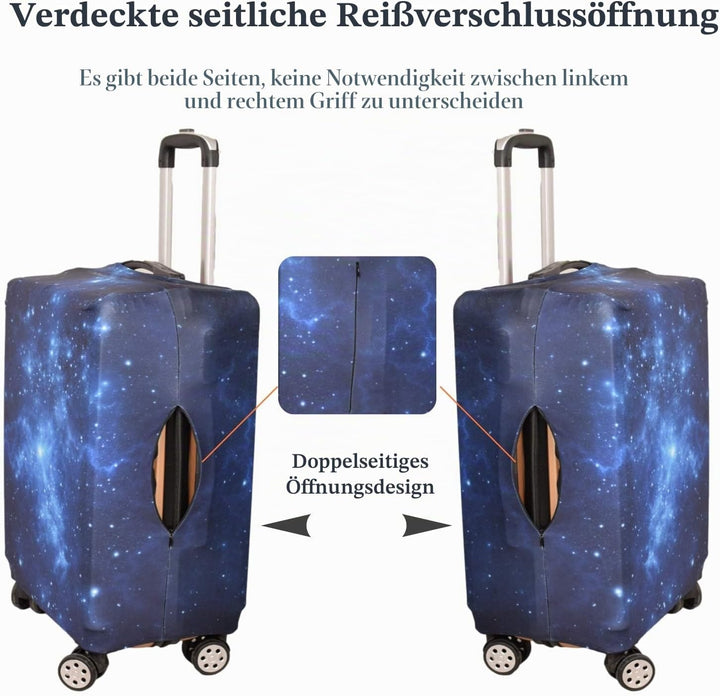 Gepäckabdeckung, waschechter Schutzkoffer-Cover - Reise-elastischer Spandex-Koffer-Protector Für Gep