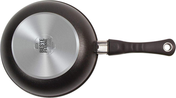 AMT Gastroguss Sauteuse, Ø 24 cm, 6 cm hoch, Aluguss (Aluminium), Lotan® Antihaft-Beschichtung für f