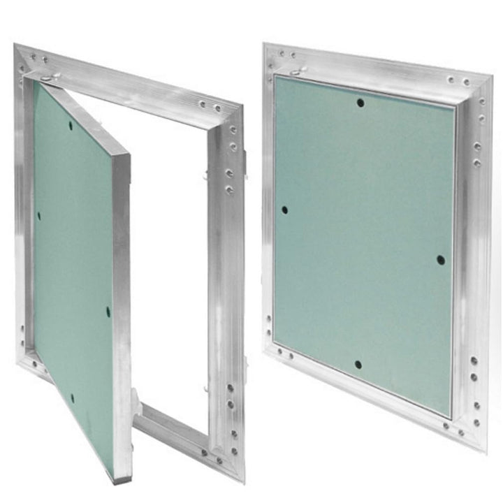 Awenta Revisionsklappe Aluminium-Rahmen 12,5 mm GK-Einlage Gipskarton Revisionstür Alu (225 x 300)