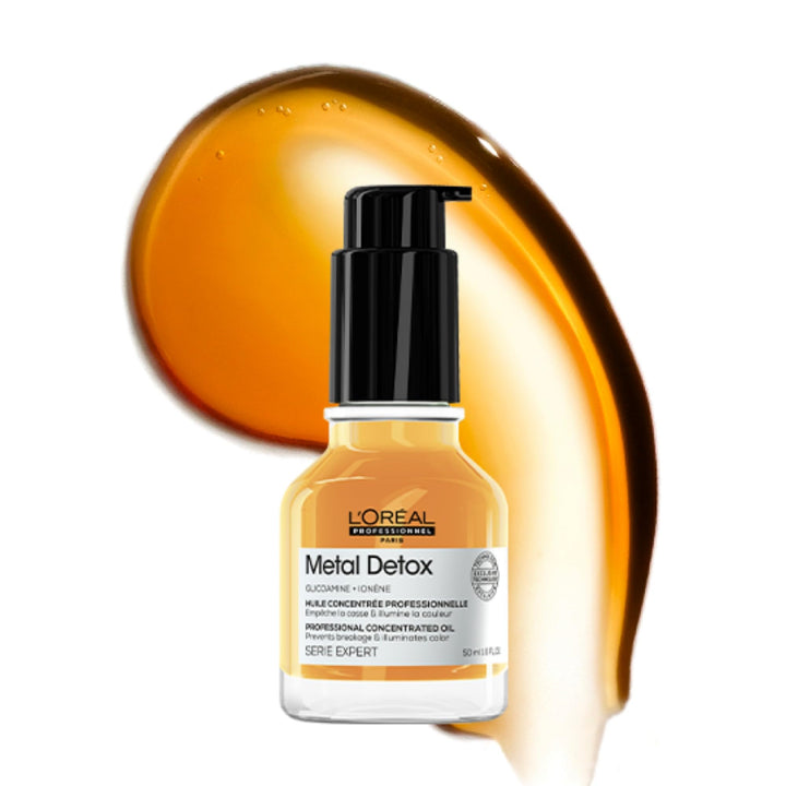 L'Oréal Professionnel Paris Serie Expert Metal Detox Oil 50ml - Öl für geschädigtes Haar Unparfümier