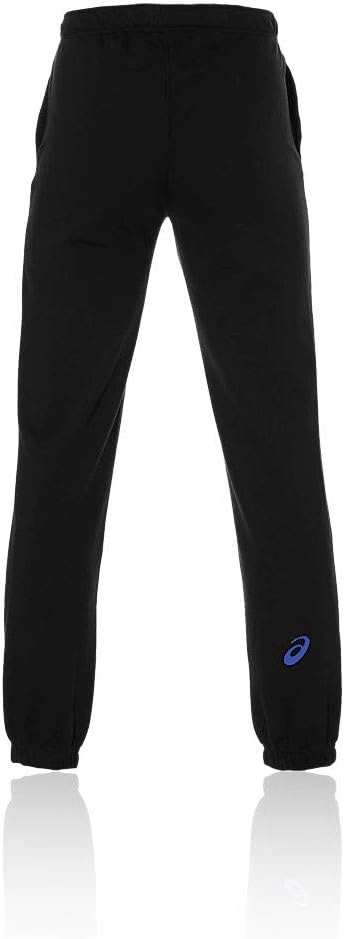 ASICS Herren Hose Big Logo Sweat Pant, Schwarz/Grau (Performance Black / Dark Grey)