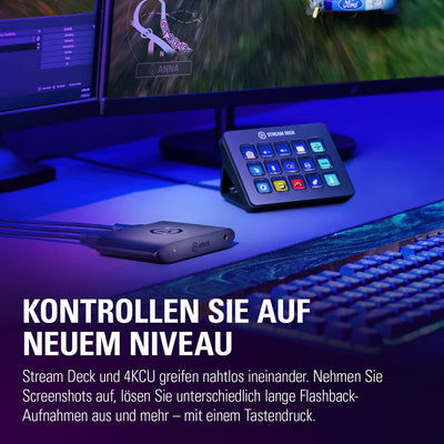 Elgato HD60 X - Streamen und aufzeichnen in 1080p60 HDR10 oder 4K30 mit ultraniedriger Latenz auf PS