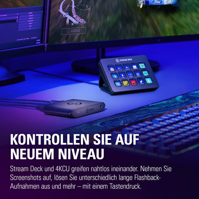 Elgato HD60 X - Streamen und aufzeichnen in 1080p60 HDR10 oder 4K30 mit ultraniedriger Latenz auf PS