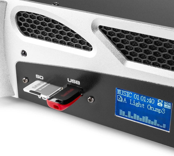 Vonyx VPA300 Verstärker 2x 150 W mit Bluetooth und MP3-Player