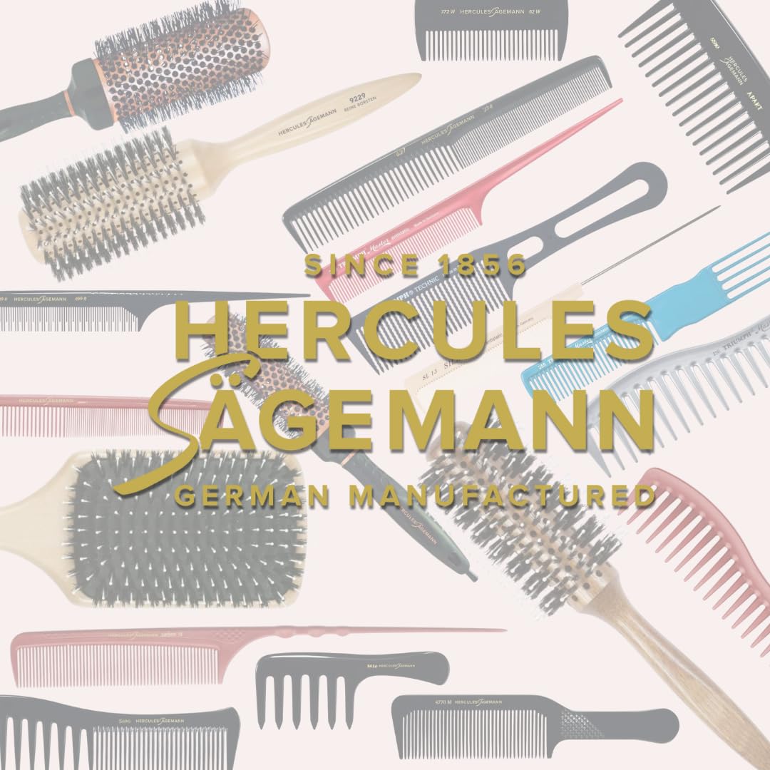 HERCULES SÄGEMANN - 8300 Deluxe Zauberbürste | Haarbürste ohne Ziepen | Haar-Entwirrbürste mit 8 Rei