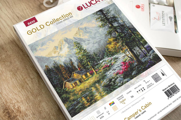 Lucas Gold B610, Mehrfarbig, 53x41cm