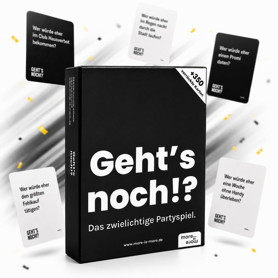 more is more Geht&
