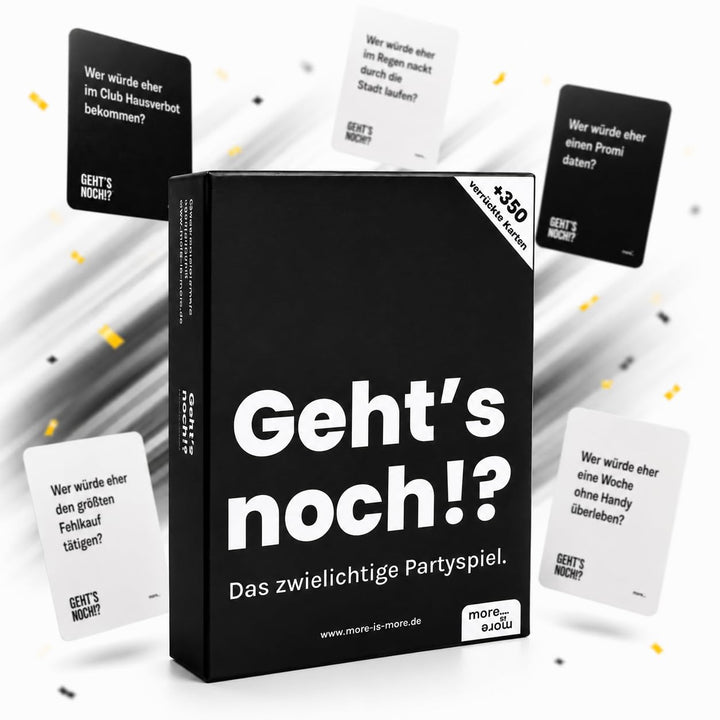 more is more Geht&