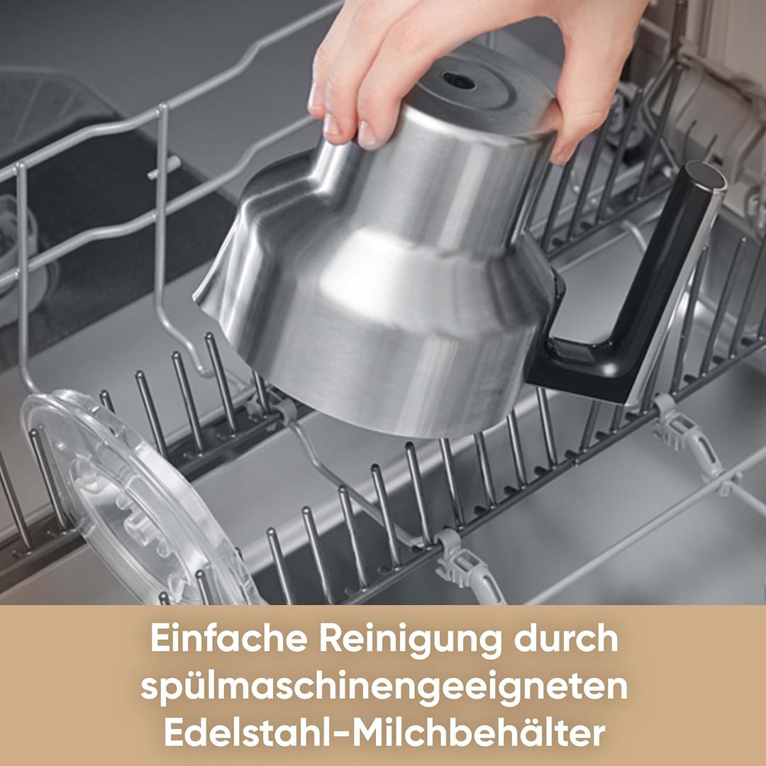 SEVERIN SPUMA 500 Induktions-Milchaufschäumer, elektrischer Milchaufschäumer ohne Anbrennen, spülmas