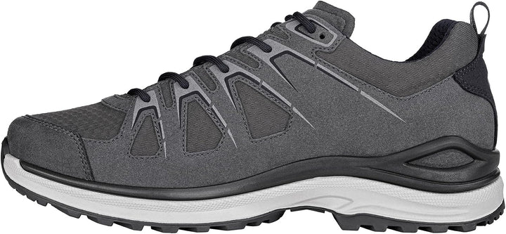 LOWA Innox EVO GTX LO Unisex Wanderschuh Outdoor Goretex 41 EU Grau Kombiniert, 41 EU Grau Kombinier