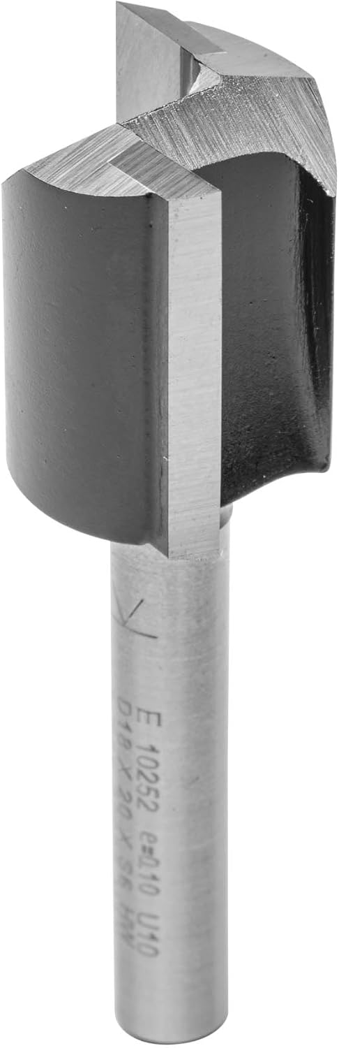 ENT 10252 Nutfräser HW, Schaft (S) 6 mm, Durchmesser (D) 18 mm, NL 20 mm, SL 32 mm, GL 52 mm D=18 /