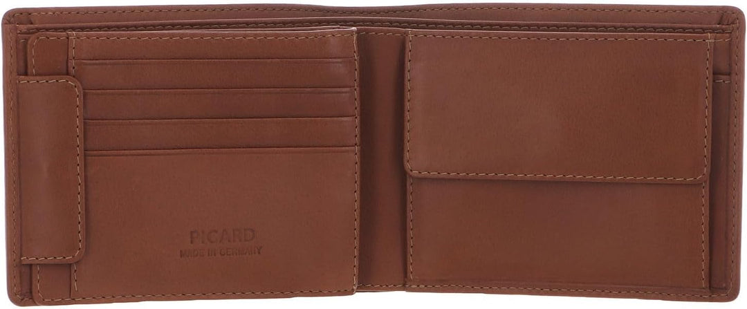Picard, Authentic 1 Series Herren Geldbörse Cognac Standard-Grösse Braun, Standard-Grösse Braun