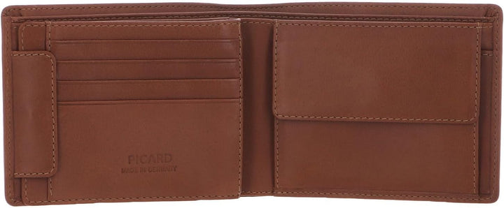 Picard, Authentic 1 Series Herren Geldbörse Cognac Standard-Grösse Braun, Standard-Grösse Braun