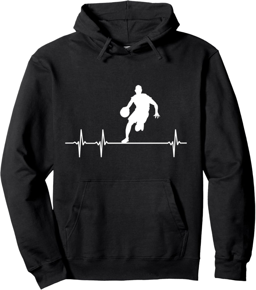 Basketball Herzschlag in mir Design, Basketballdesign Pullover Hoodie