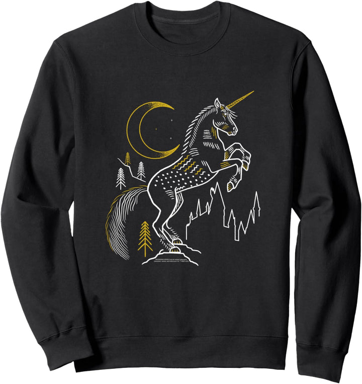 Harry Potter Unicorn Line Art Sweatshirt