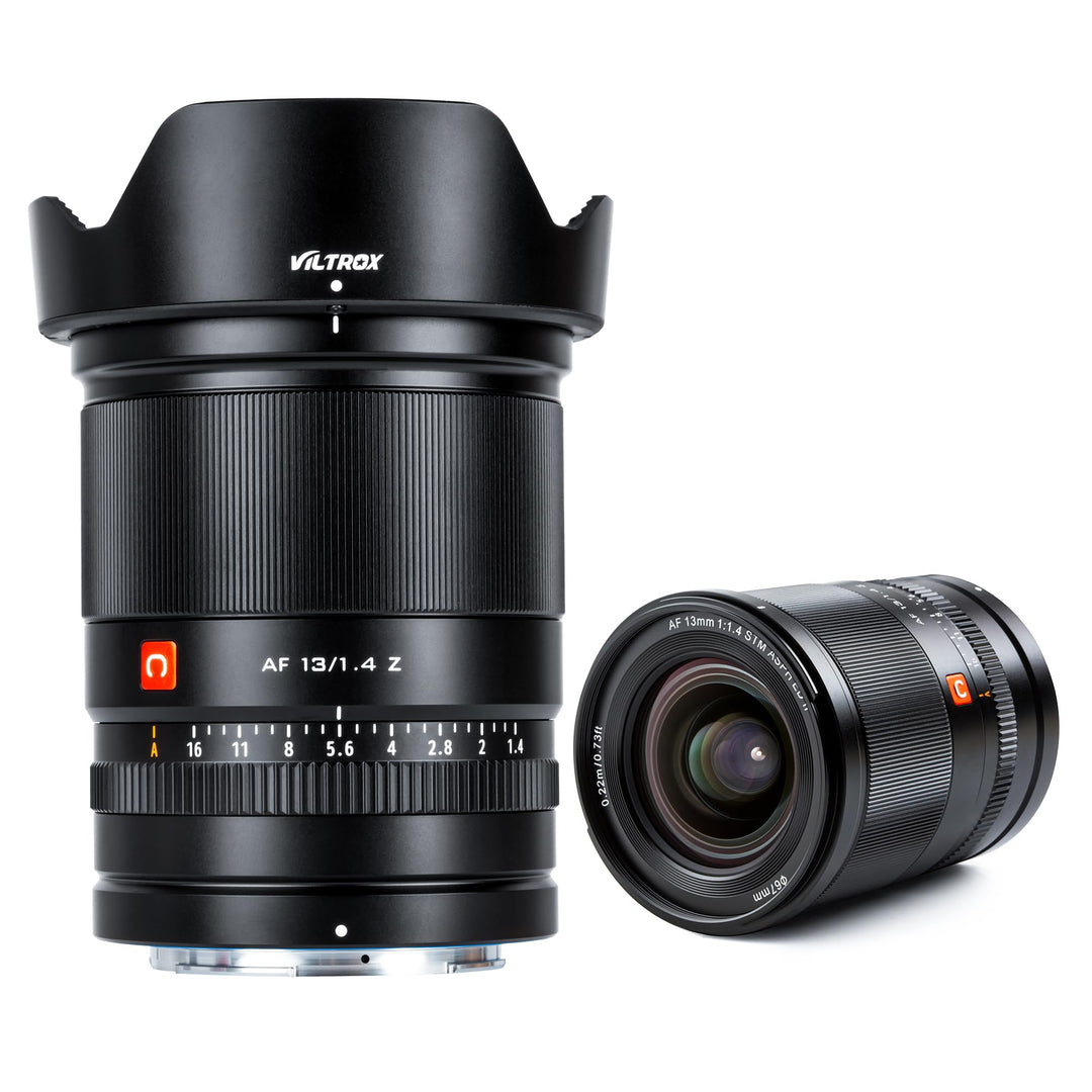 VILTROX 13mm F1.4 Z-Mount Weitwinkel Objektiv APS-C Autofocus für Nikon Z Mount Z50 Z30 Z6II Z7II Z6