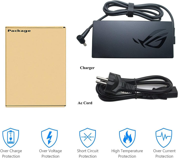 20 V 12 A 240 W ADP-240EB B Netzadapter Ladegerät für Laptop kompatibel mit Asus ROG 15 GX550LXS RTX