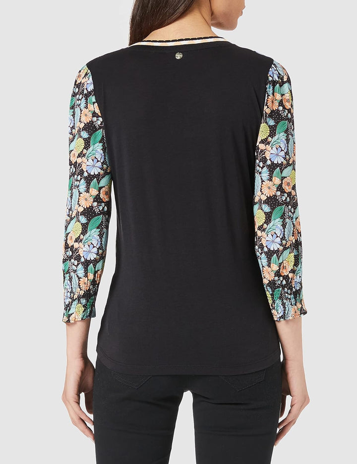 rich&royal Damen 2012-772 Bluse, Black, M