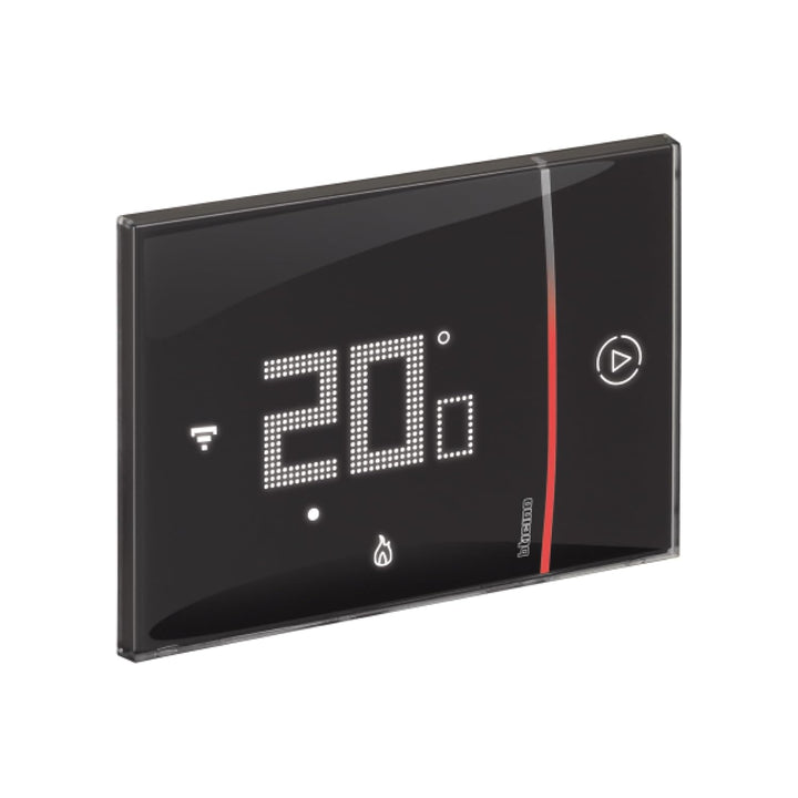 Bticino, Vernetztes Thermostat, WLAN-Schnittstelle, Booster-Funktion, programmierbare Temperatursteu