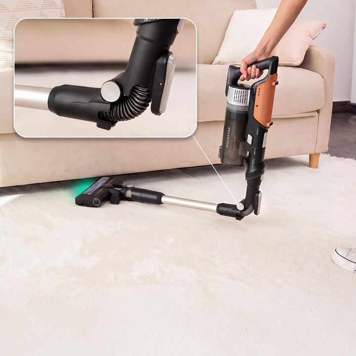 Cecotec Staubsauger Kabellos Conga Rockstar S30 Flex. Ultraleicht 2,5 kg, 80 AW, BLDC-Motor, 240 W,
