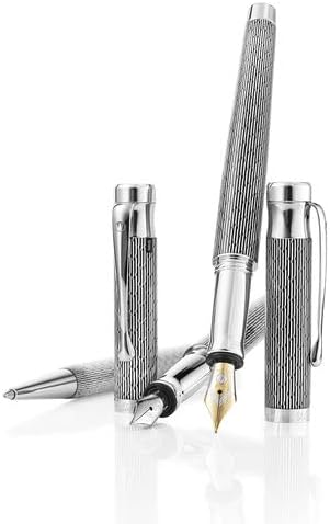 WaldMann TANGO Füllfederhalter mit Edelstahlfeder EF Lack schwarz mit Imagination Dekor Federstärke