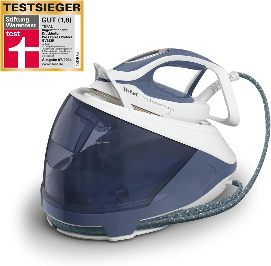 Tefal GV9225 Pro Express Protect Dampfbügelstation | 7,6 Bar Dampfdruck | variable Dampfmenge: 140 g