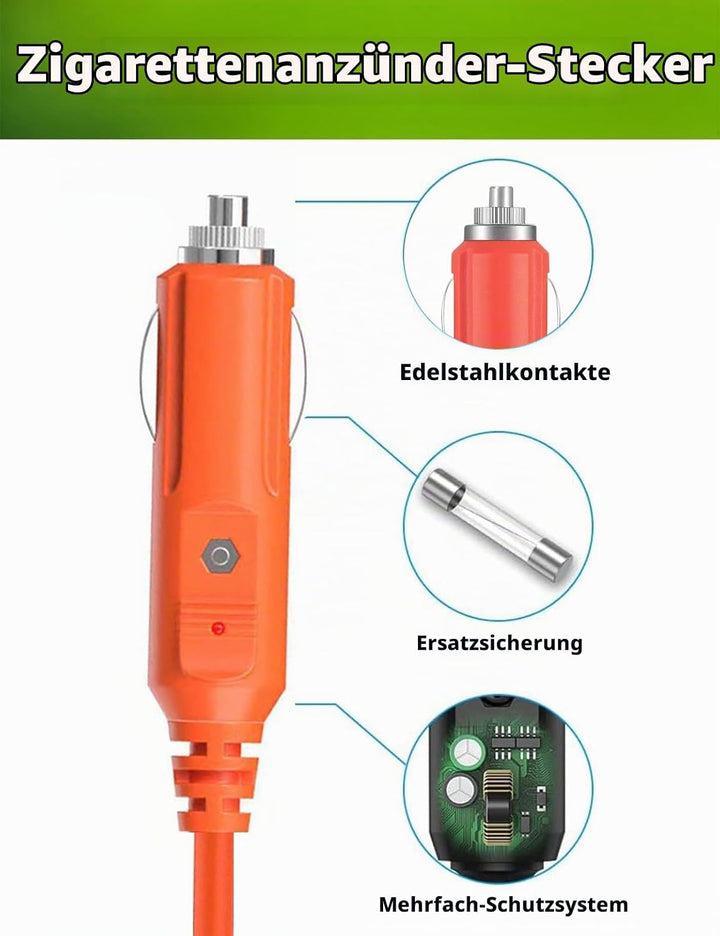 Lonnky 12V-24V Auto-Ladegerät DC7909/DC8020 Zigarettenanzünder-Ladekabel, kompatibel mit BLUETTI EB3