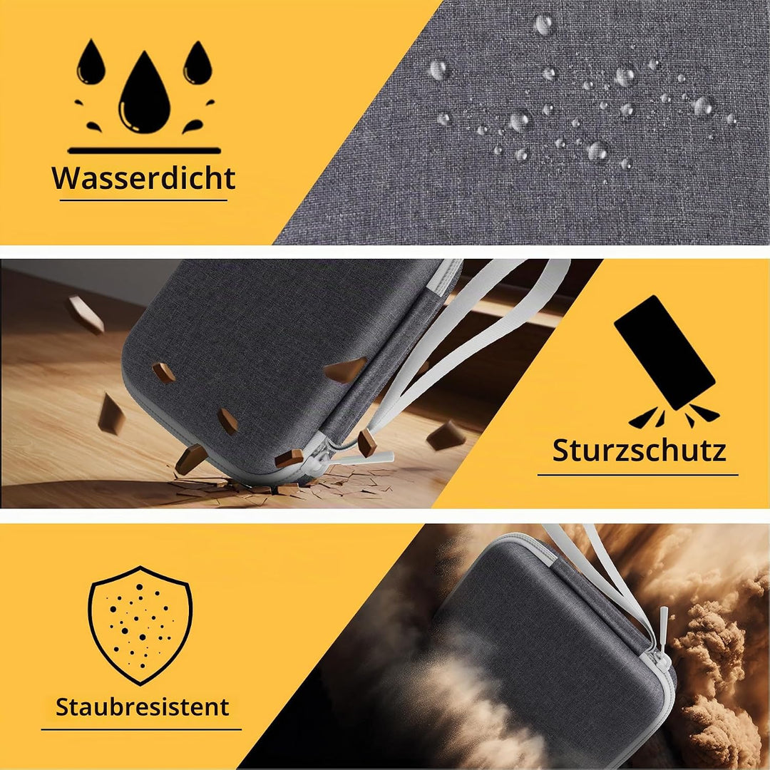 co2CREA Harte reiseschutzhülle Etui Tasche für Fujifilm Instax Mini Link/instax Mini Link 2 /Mini Li