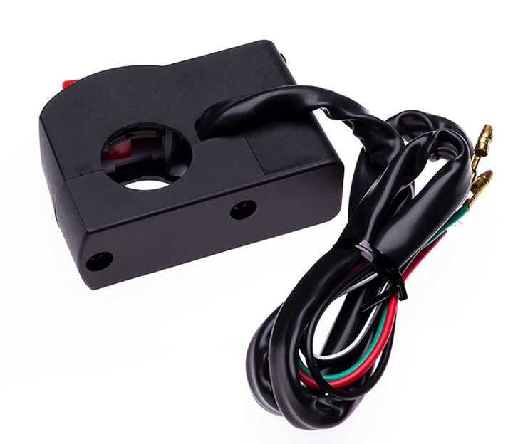 Motorrad Ein-/Aus-Schalter mit USB-Ladeanschluss, Buchse für Handy, Navi, GPS, passend für 22 mm Len