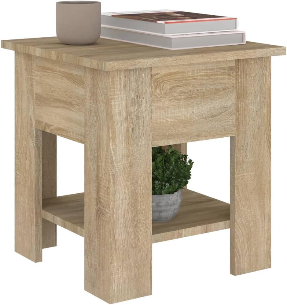 40x40x42 cm Kleiner Beistelltisch Holz Couchtisch Wohnzimmertisch Modern Stilvollen Design Kleiner T