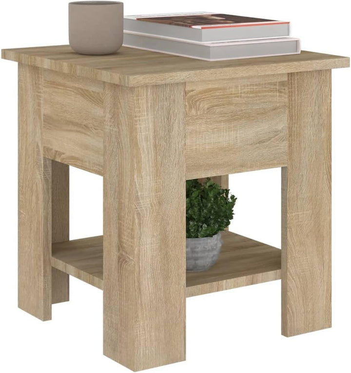 40x40x42 cm Kleiner Beistelltisch Holz Couchtisch Wohnzimmertisch Modern Stilvollen Design Kleiner T