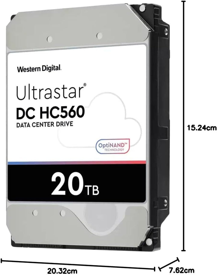 Western Digital WD 20TB 0F38785 SE Ultrastar 7200 SA3