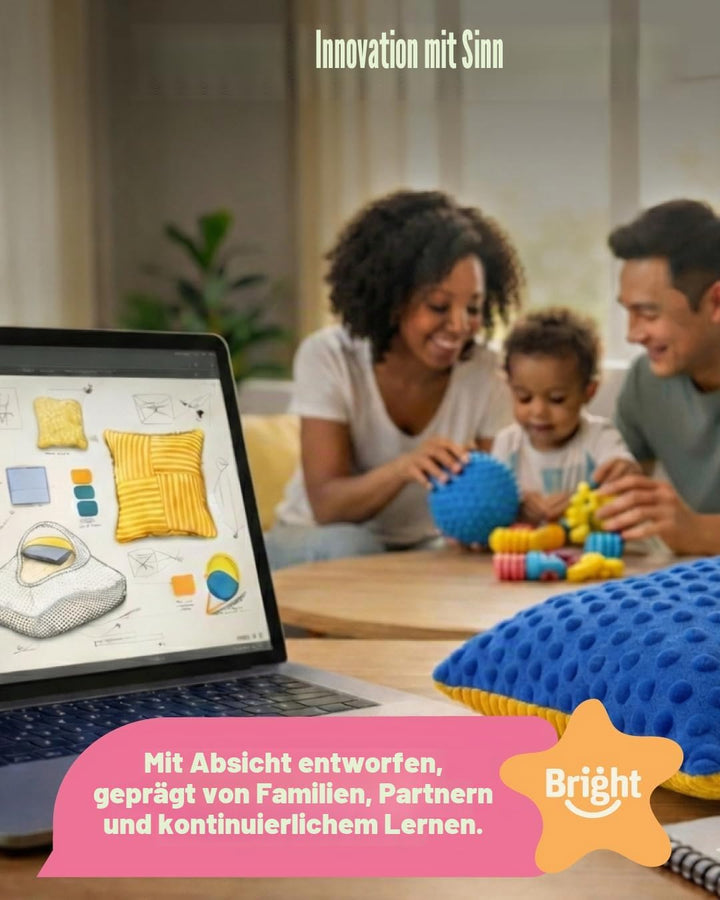 Bright Autism Beruhigende sensorische Meereslampe – Schwarz (schwarz) Nachtlicht-Projektor für Kinde