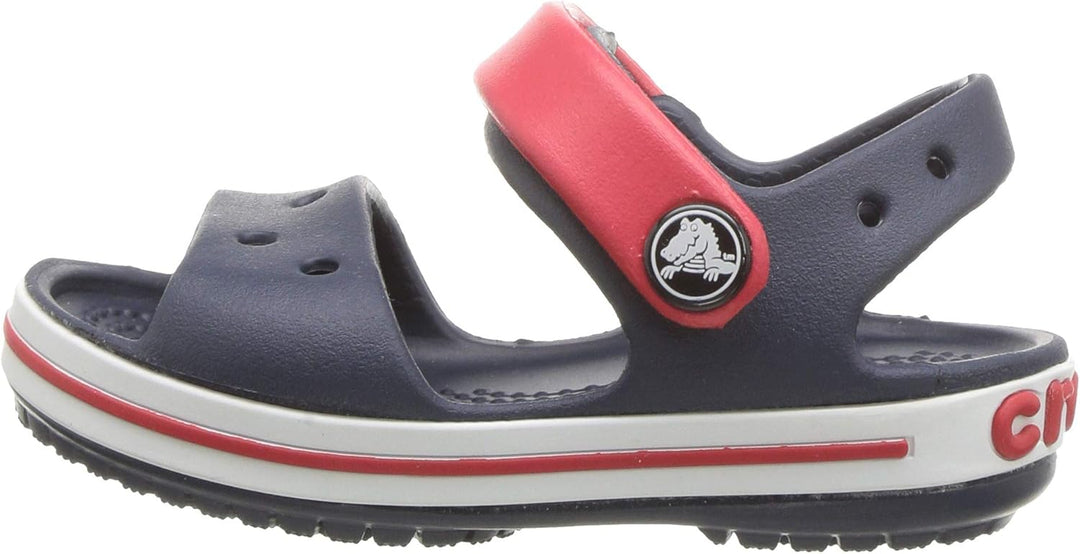 Baya Lined Fuzz-Strap Clog 19 EU Crocs Crocband Sandal Kids Unisex Kinder Sandalen, 19 EU Crocs Croc