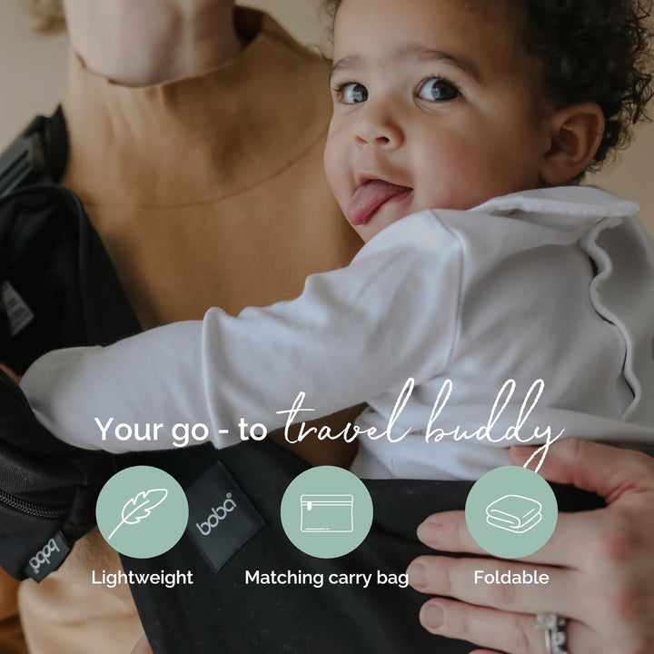 Boba Buddy Hüfttrage Baby bis Kleinkind -100% Baumwoll Babytrage Seitlich, Kindertrage mit verstellb