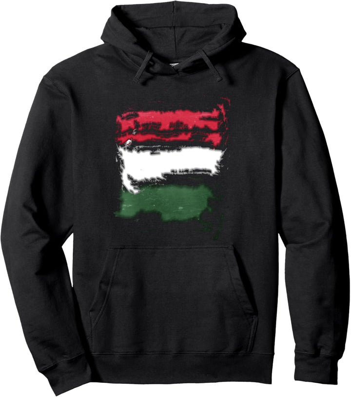 Ungarn Flagge Pullover Hoodie