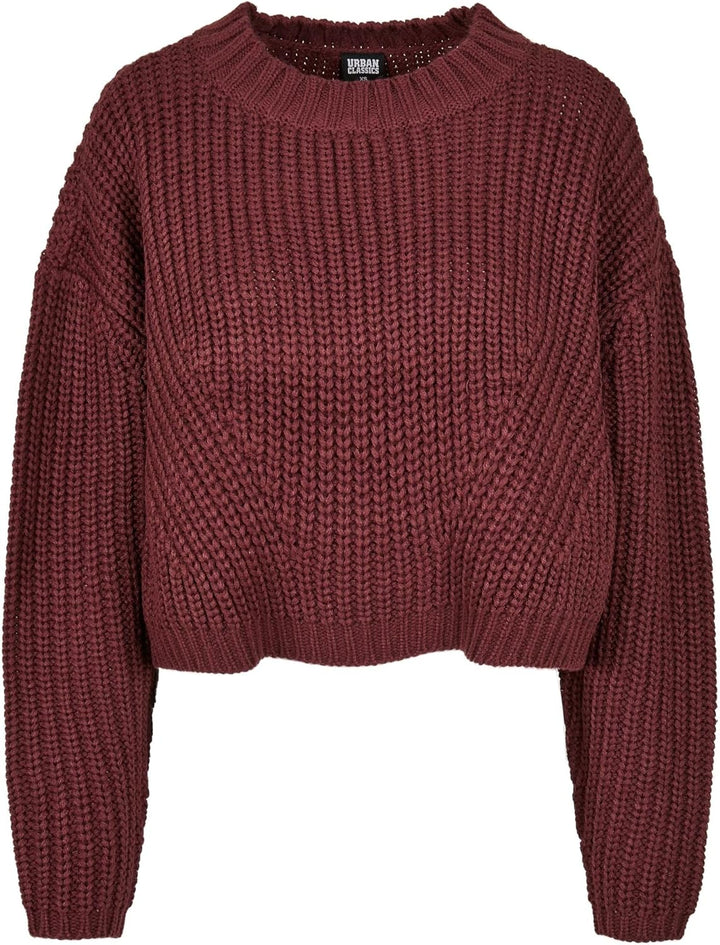 Urban Classics Damen Sweatshirt Ladies Wide Oversize Sweater Pullover für Frauen, in über 10 Farben
