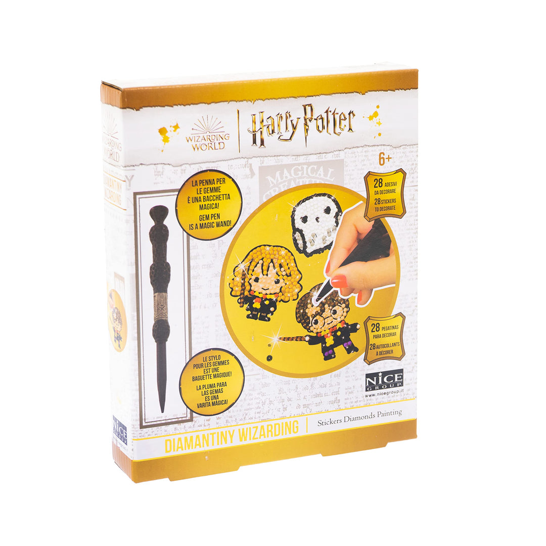 DIAMANTINY Harry Potter – Wizarding Deco Stickers – Kreieren Sie das Mosaik, Crystal Art, Diamond Pa