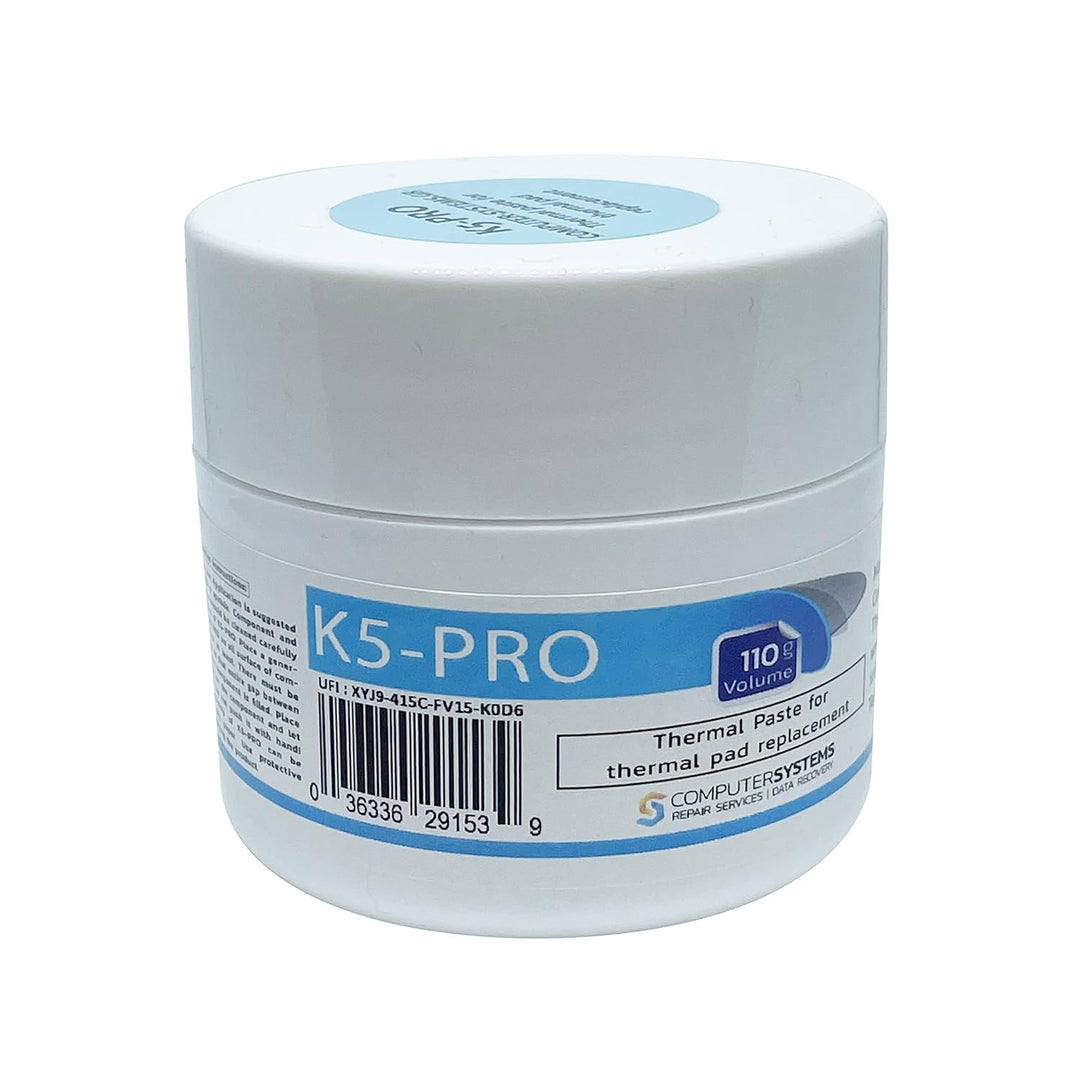 K5 PRO 110g Viskose Wärmeleitpaste für Wärmeleitpads Ersatzflüssigkeit Wärmeleitpaste Kompatibel mit