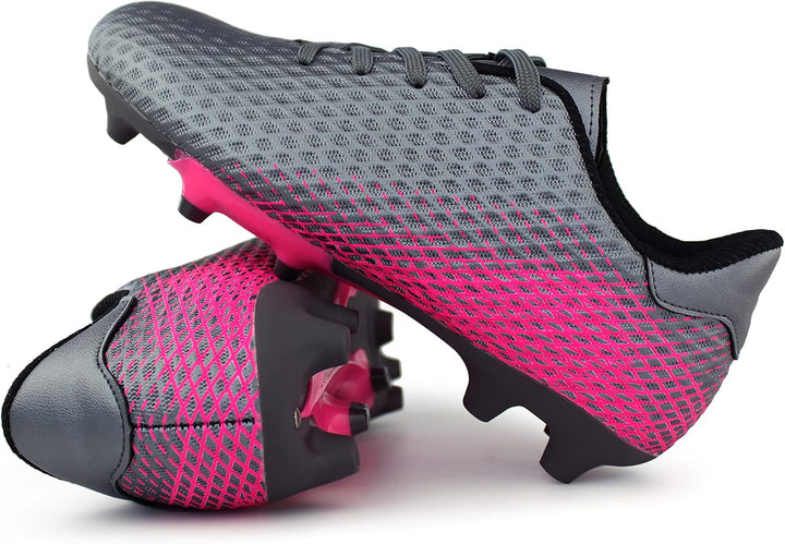 Hawkwell Unisex Kinder Fussballschuhe Trainingsschuhe, für Jungen und Mädchen, 31 EU Grau