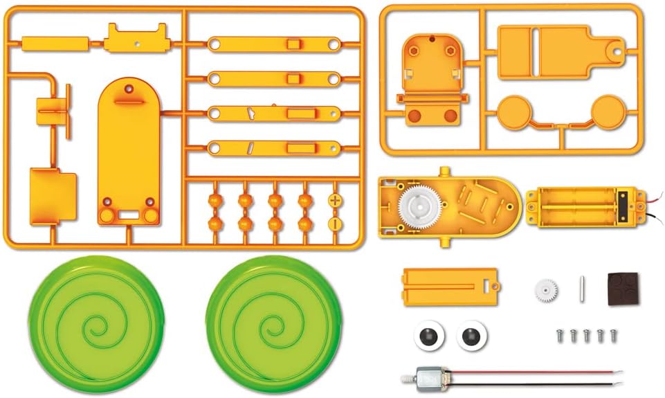 4M - KidzRobotix - Schnecken Roboter - Interaktives Lernen Experimentierkasten Lernspielzeug Robotik