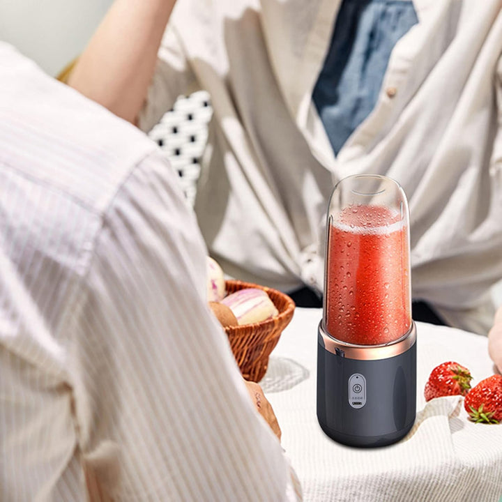 Mini Maker, Tragbarer Mixer, Maker Flasche, 300 ml Blender Elektrisch, 1200 MAh, Mini USB Ladeabzieh