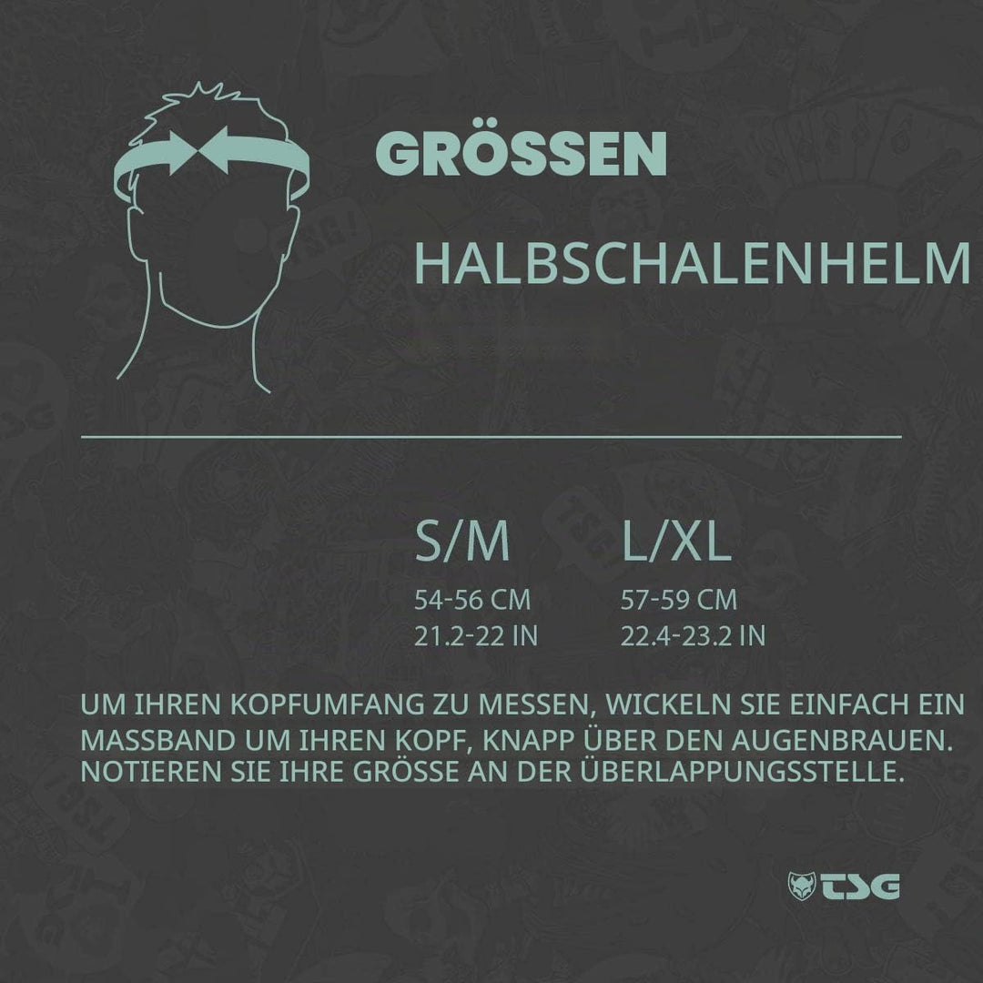 TSG Helm Evolution Solid Color L/XL (57-59cm) grün (satin olive), L/XL (57-59cm) grün (satin olive)
