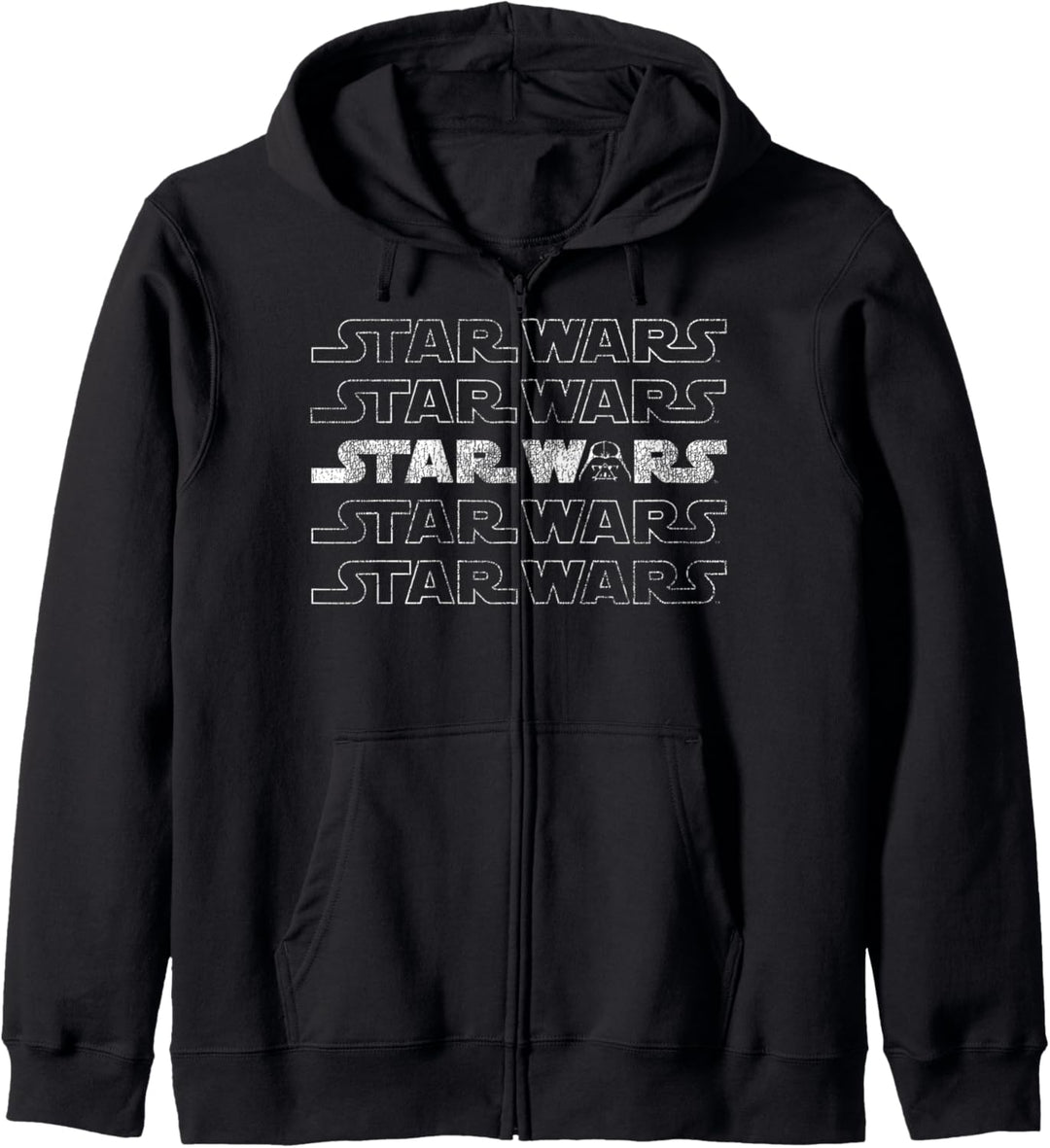 Star Wars Darth Vader Logo Stack Kapuzenjacke