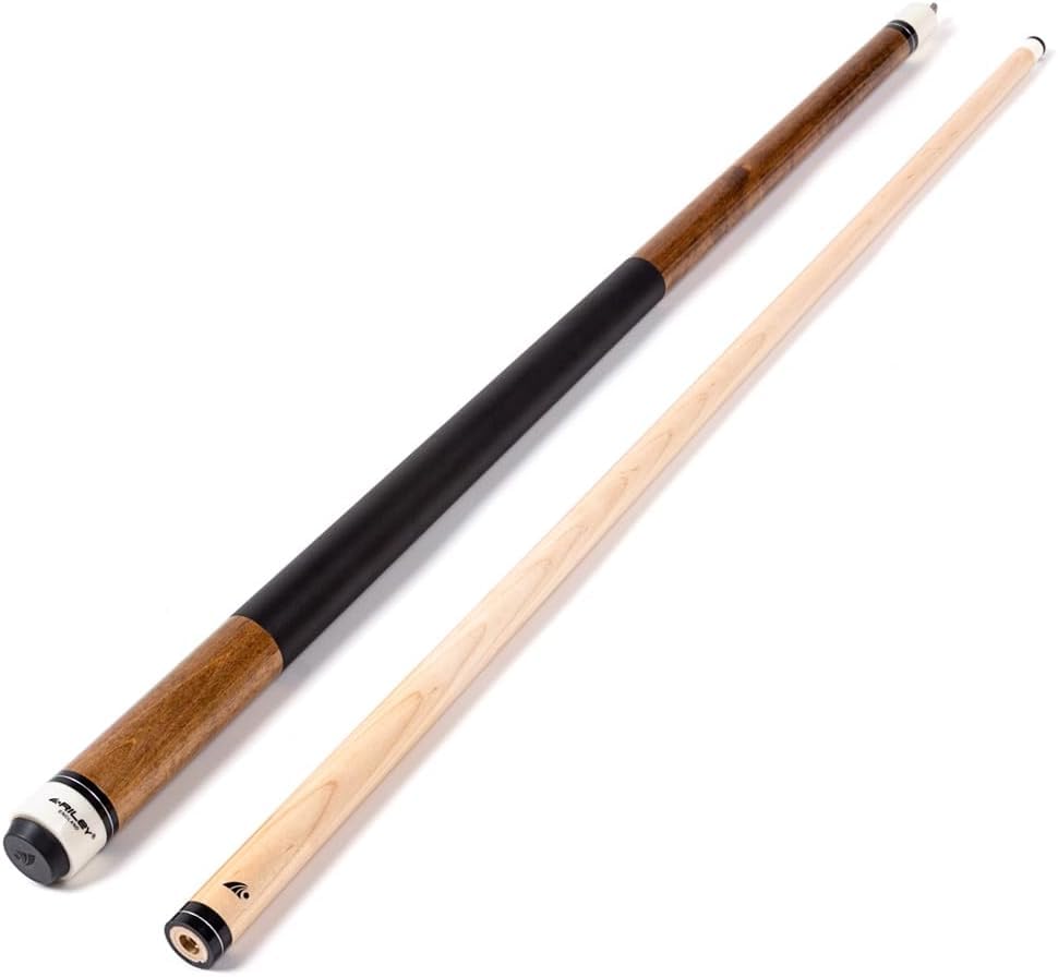 Riley Amerikanischer Billardqueue mit Kunstleder-Griffabschnitt, 58 (147 cm), 13 mm Spitze Mittlere