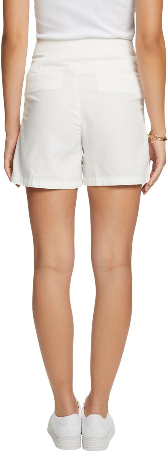 ESPRIT Damen Shorts 38 100/White, 38 100/White