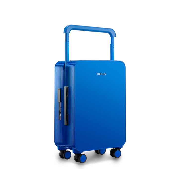 TUPLUS Koffer Trolley ABS Rollkoffer mit 4 Rollen Reisekoffer Handgepäck Hartschalenkoffer mit TSA S