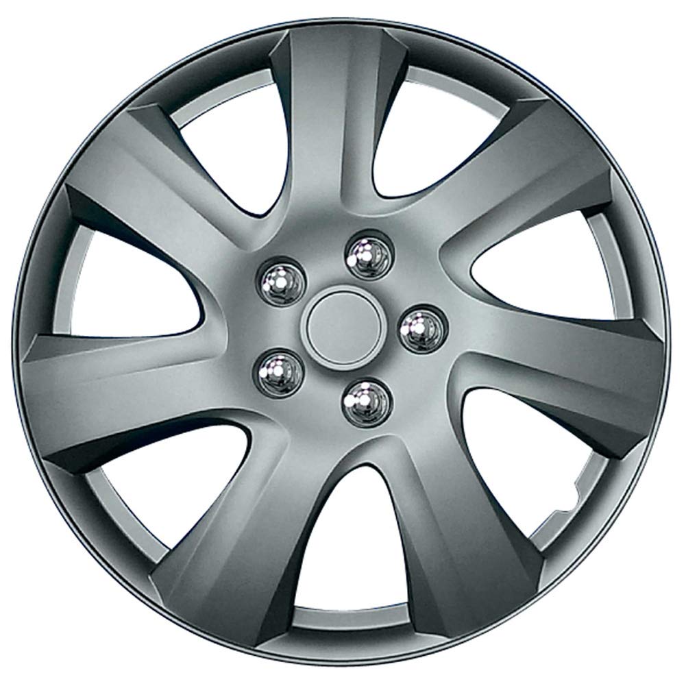 AutoStyle 14" Zoll Radkappe Satz dunkelgrau PP 1214MG Radzierblenden Radblende 14-inch, 14-inch