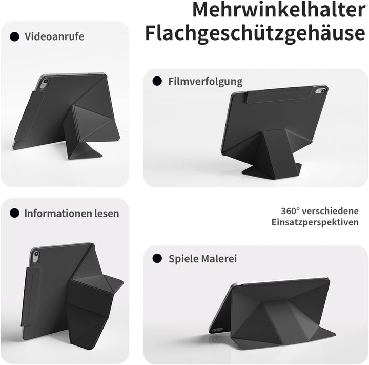 Magnetisch Hülle für iPad (A16) 11. Generation 11 Zoll 2025, iPad 10. Generation 10,9 Zoll 2022, Sch