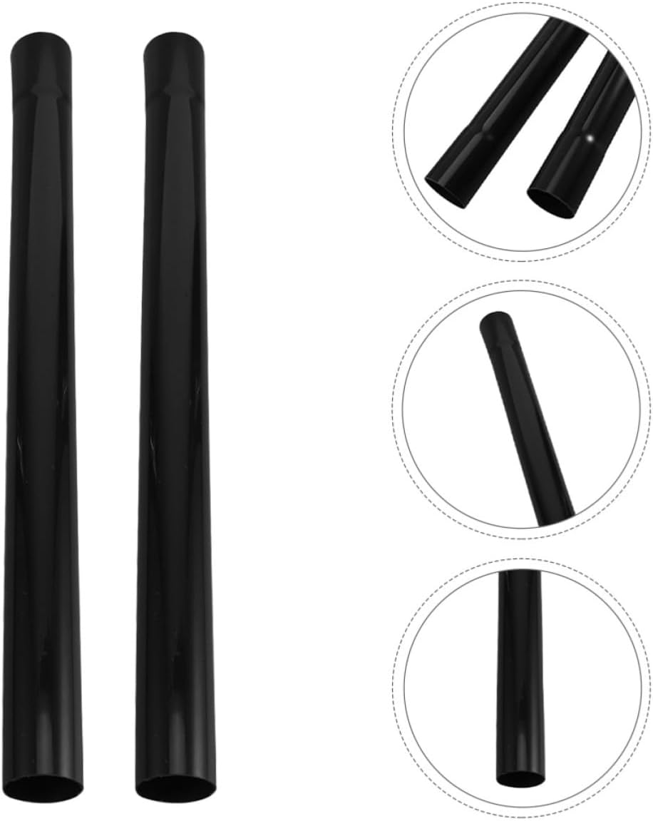 GALPADA Staubsauger Verlängerungsrohr 32 mm Vakuumverlängerungsstange 4 Stück ABS Kunststoff Schwarz